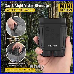 Mini Night Vision Binoculars Goggles 984ft 100% Dark 32GB Card Reader 1080P NEW
