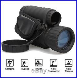 Monóculo Night Vision Goggles Security Cameras IR Tracker Video Camera Recorder