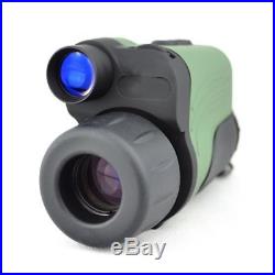 Monocular 2X24 IR Digital Night Vision Infrared Telescope with Black White Display