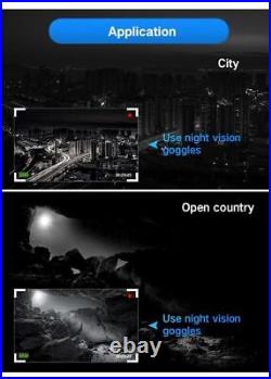 Monocular Camera Night Vision Googles 5x Magnification Digital Telescope Hunting