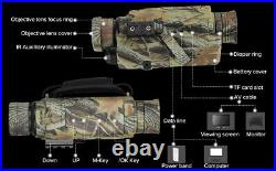 Monocular Night Scope Infrared Telescope Camouflage With Cameras&Camcorder 32GB