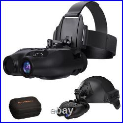 N4 Night Vision Goggles Binoculars Digital IR Head Mounted Hunting Rechargeable N4 Night Vision Goggles Binoculars Digital IR Head Mounted Hunting Rechargeable