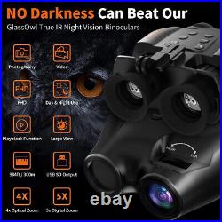 N4 Night Vision Goggles Binoculars Digital IR Head Mounted Hunting Rechargeable N4 Night Vision Goggles Binoculars Digital IR Head Mounted Hunting Rechargeable