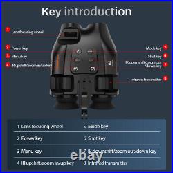 N4 Night Vision Goggles Binoculars Digital IR Head Mounted Hunting Rechargeable N4 Night Vision Goggles Binoculars Digital IR Head Mounted Hunting Rechargeable