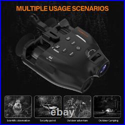 N4 Night Vision Goggles Binoculars Digital IR Head Mounted Hunting Rechargeable N4 Night Vision Goggles Binoculars Digital IR Head Mounted Hunting Rechargeable