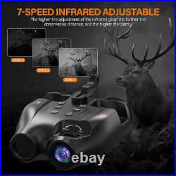 N4 Night Vision Goggles Binoculars Digital IR Head Mounted Hunting Rechargeable N4 Night Vision Goggles Binoculars Digital IR Head Mounted Hunting Rechargeable