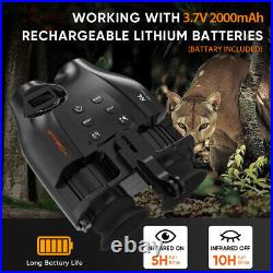 N4 Night Vision Goggles Binoculars Digital IR Head Mounted Hunting Rechargeable N4 Night Vision Goggles Binoculars Digital IR Head Mounted Hunting Rechargeable