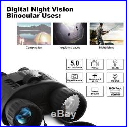 NEW BESTGUARDER Black 4x50mm 5MP HD Digital Night Vision Binoculars Boxed