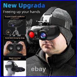 NEW Head Mounted Night Vision Binoculars Digital Infrared Goggles Rechargeable
