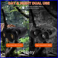 NEW Head Mounted Night Vision Binoculars Digital Infrared Goggles Rechargeable