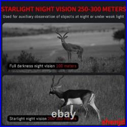 NEW NVG30 Helmet 940nm IR Night Vision Monocular Telescope 40° WIFI Digital #