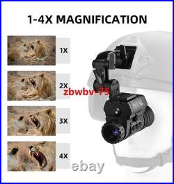 NEW NVG50 helmet digital night vision 45°goggles scope WIFI 940nm IR monocular