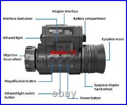 NEW NVG50 helmet digital night vision 45°goggles scope WIFI 940nm IR monocular