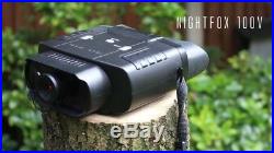 NEW Nightfox 100V Night Vision Monocular Binoculars Digital Infrared IR 3x20