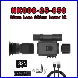 NK008 Digital Night Vision Scope, Hunting Infrared Riflescope Monocular 5X Zoom