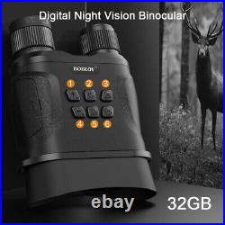 NV001 2.3 LED Screen 1080P Digital 32GB Infrared Binocular Telescope for Rescue