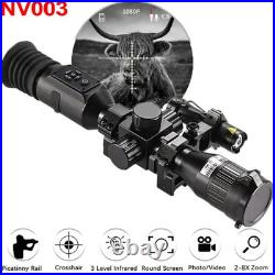 NV003 2-8X HD Digital Night Vision Monocular with 850nm IR for Hunting