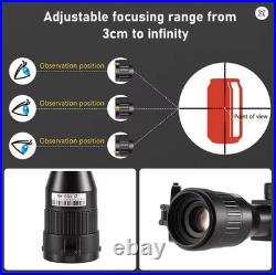 NV003 2-8X HD Digital Night Vision Monocular with 850nm IR for Hunting