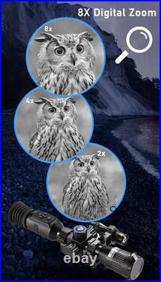 NV003 2-8X HD Digital Night Vision Monocular with 850nm IR for Hunting