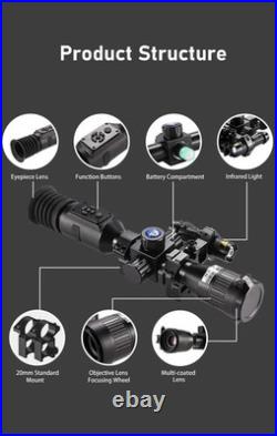 NV003 2-8X HD Digital Night Vision Monocular with 850nm IR for Hunting