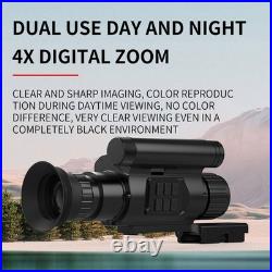NV075 1080P 4X Zoom IR Night Vision Monocular Scope 840/950nm Hunting Cam