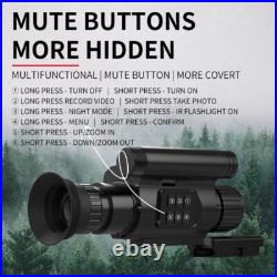 NV075 50mm Monocular Infrared Night Vision Scope 1080P HD Digital Telescope