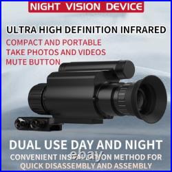 NV075 50mm Monocular Infrared Night Vision Scope 1080P HD Digital Telescope
