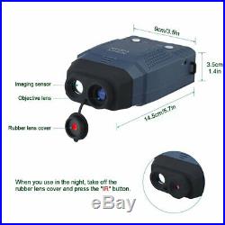NV100 Infrared IR Night Vision Scope Digital Video Camera Monocular+8GB SD Card