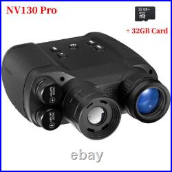 NV130PRO Night Vision Binoculars Camera 300m Infrared LCD Display with32GB Card