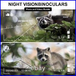 NV2180 3.2 Screen IR Digital Night Vision Binoculars Night Viewer + Memory card