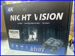 NV2180 4K Night Vision Goggles, Infrared Night Vision Binoculars 3.2'' SCREEN