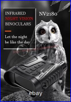 NV2180 4K Night Vision Goggles, Infrared Night Vision Binoculars 3.2'' SCREEN