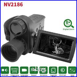 NV2186 Digital Monocular 8x Zoom 4K 30MP Night Vision Goggles 700m
