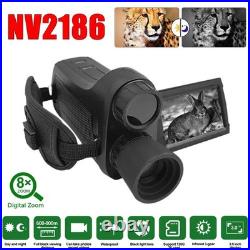 NV2186 Digital Monocular 8x Zoom 4K 30MP Night Vision Goggles 700m