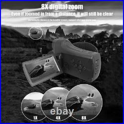 NV2186 Digital Monocular 8x Zoom 4K 30MP Night Vision Goggles 700m