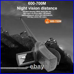 NV2186 Digital Monocular 8x Zoom 4K 30MP Night Vision Goggles 700m