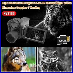 NV2186 Digital Monocular 8x Zoom 4K 30MP Night Vision Goggles 700m