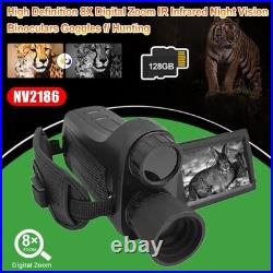 NV2186 Digital Night Vision Goggles 8X Zoom IR Infrared Binoculars