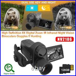 NV2186 Digital Night Vision Goggles 8X Zoom IR Infrared Binoculars