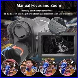 NV2186 Digital Night Vision Goggles 8X Zoom IR Infrared Binoculars