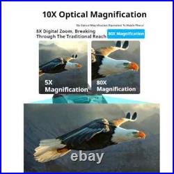 NV3280 36MP Full Color 10X Optical 8X Zoom 500M Infrared Night Vision Binoculars