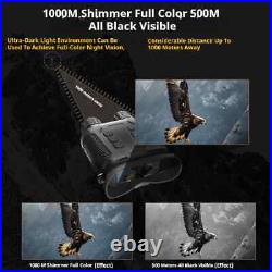 NV3280 36MP Full Color 10X Optical 8X Zoom 500M Infrared Night Vision Binoculars