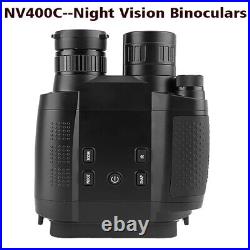 NV400C Night Vision Binoculars Camping Equipment IR Digital Hunting Telescope