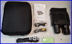 NV400-B Night Vision 7x31 Zoom Binocular Sighting IR with Record to Flash Drive