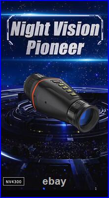NV4300 36MP 4K Handheld Night Vision Infrared Monocular Night Vision 8X Zoom ot2