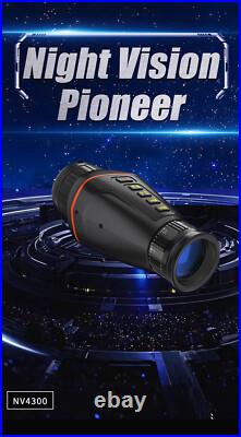 NV4300 4K 8X Digital Zoom Handheld tactical night vision device Binoculars 850nm NV4300 4K 8X Digital Zoom Handheld tactical night vision device Binoculars 850nm
