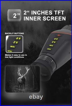 NV4300 Handheld Tactical Monocular 850nm IR Night Vision Device with Battery