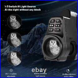 NV4A 300M Digital IR Night Vision Scope Sight 4XZoom 1080P Telescope for Hunting