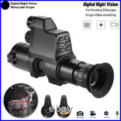 NV4A HD Infrared Night Vision Monocular-4X Zoom Digital Scope for Night Hunting