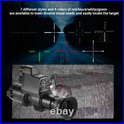 NV4A HD Infrared Night Vision Monocular-4X Zoom Digital Scope for Night Hunting